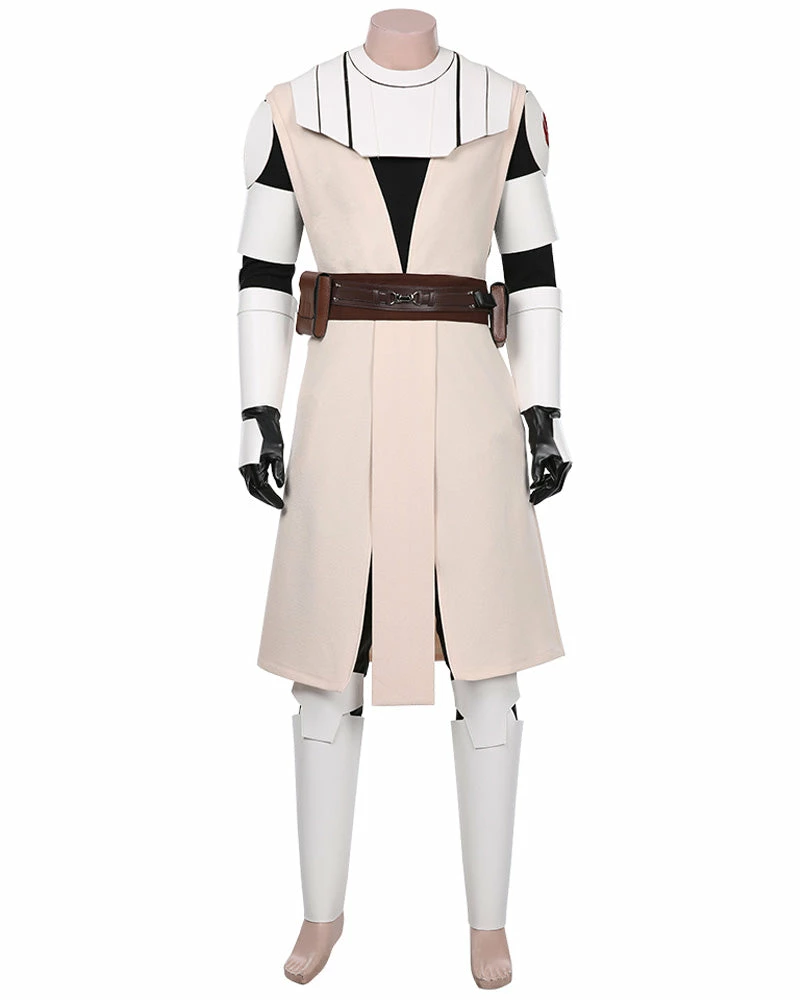 Auscosplay The Clone Wars Obi Wan Kenobi Cosplay Costume Outfit Movie Costume 3 Auscosplay The Clone Wars Obi Wan Kenobi Cosplay Costume Outfit Movie Costume