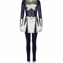 Auscosplay League Of Legends LOL Luxanna Crownguard Cosplay Costume League Of Legends (LOL) Cosplay