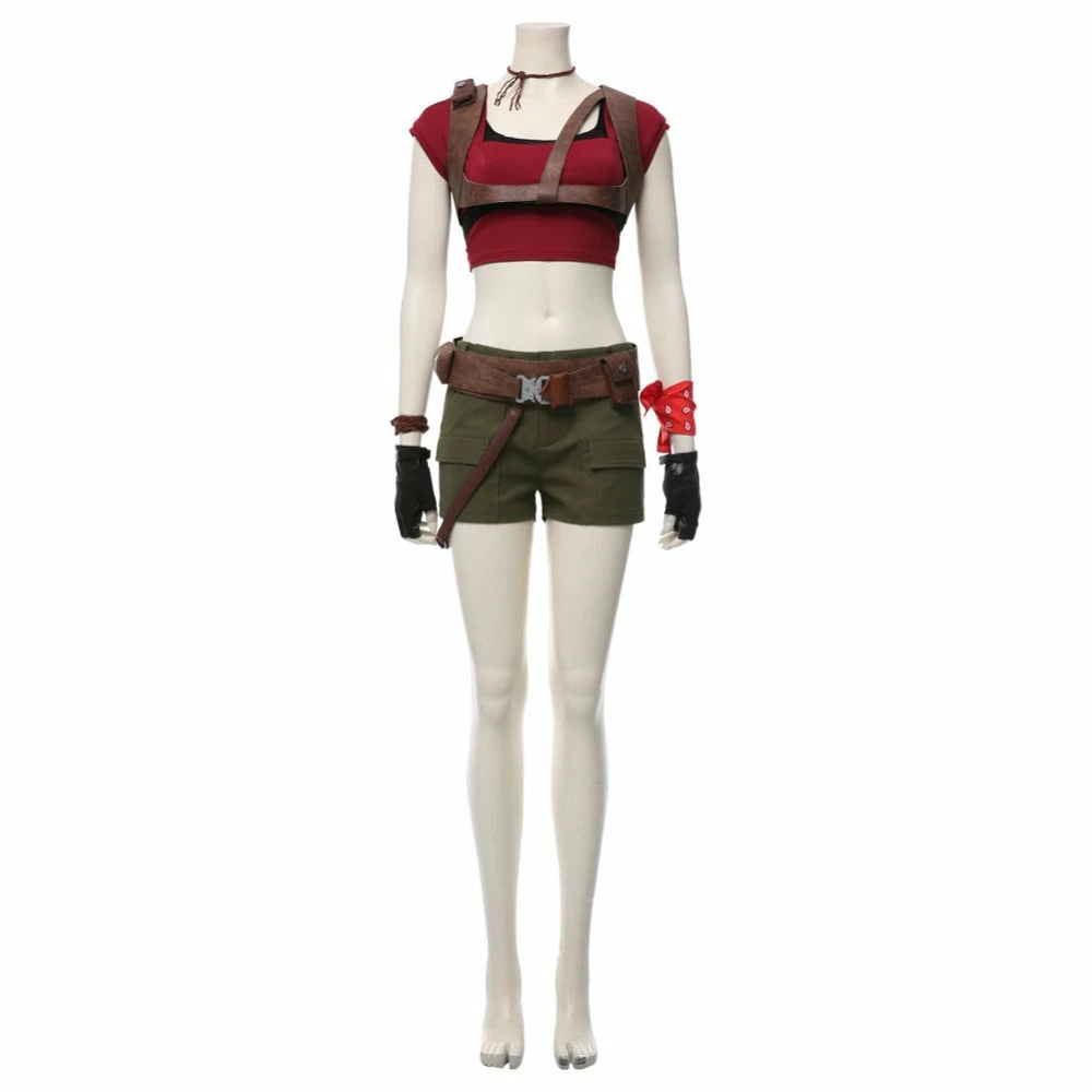 Auscosplay Movie Costume Jumanji Ruby Roundhouse Cosplay Costume Outfit 3 Auscosplay Movie Costume Jumanji Ruby Roundhouse Cosplay Costume Outfit