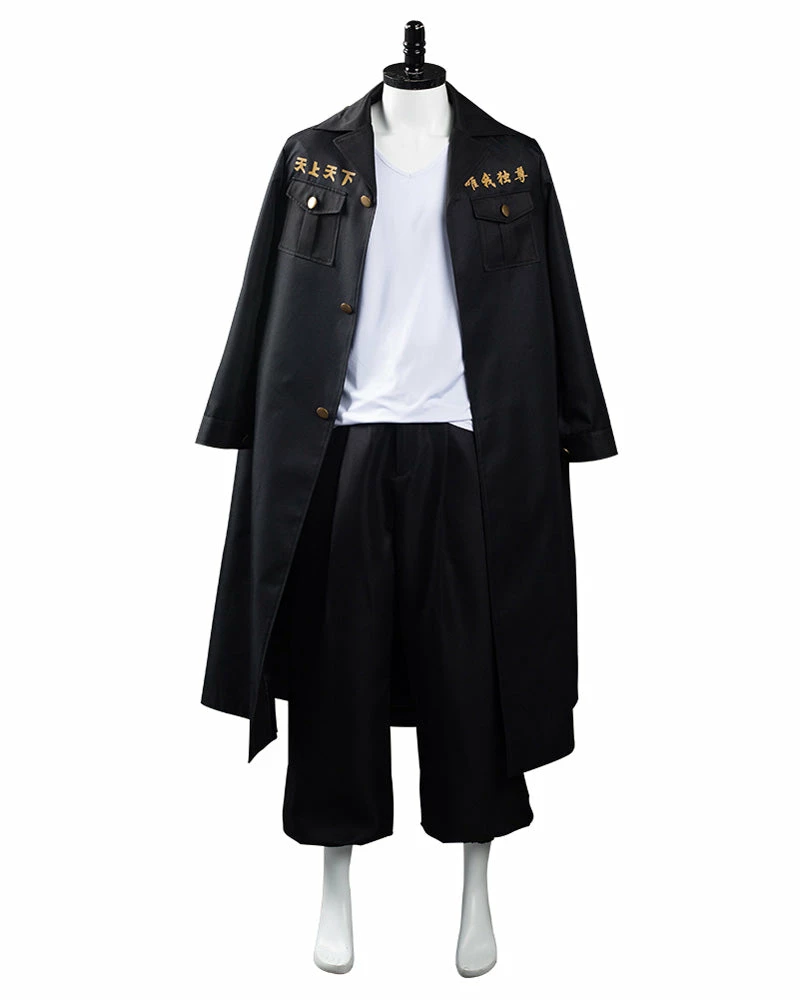 Auscosplay Anime Costume Tokyo Revengers Manjiro Sano Cosplay Costume 3 Auscosplay Anime Costume Tokyo Revengers Manjiro Sano Cosplay Costume