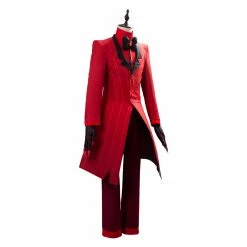 Auscosplay Hazbin Hotel Alastor Cosplay Costume Outfit