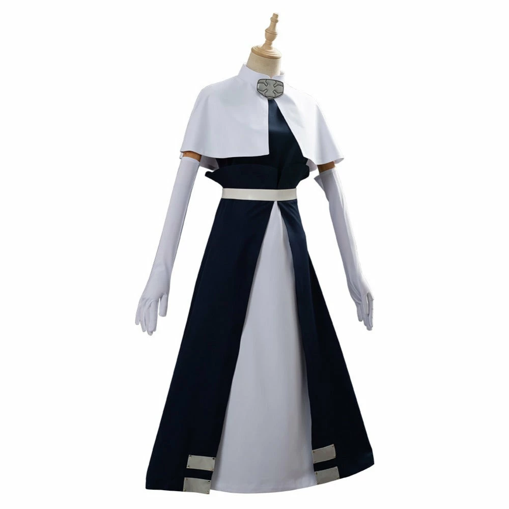 Auscosplay Anime Costume Fireman Team Fire Force Iris Nun Cosplay Costume 5 Auscosplay Anime Costume Fireman Team Fire Force Iris Nun Cosplay Costume