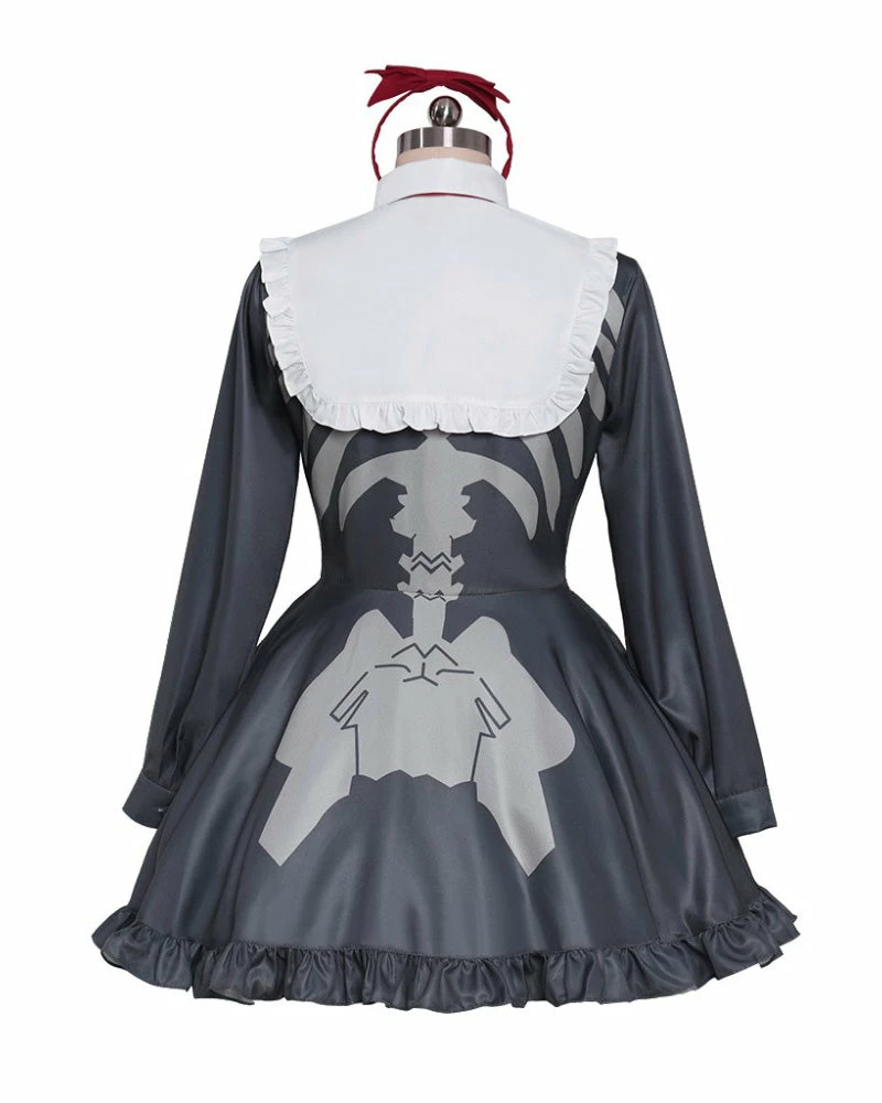 Auscosplay Anime Costume Danganronpa Monaca Towa Cosplay Costume Dress 6 Auscosplay Anime Costume Danganronpa Monaca Towa Cosplay Costume Dress