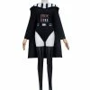 Auscosplay Star Wars Darth Vader Cosplay Costume Female Jumpsuit Movie Costume