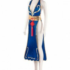 Auscosplay Street Fighter Chun-Li Chun Li Cosplay Costume Video Game Costume 15 Auscosplay Street Fighter Chun-Li Chun Li Cosplay Costume Video Game Costume