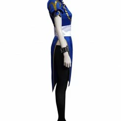 Auscosplay Street Fighter Chun-Li Chun Li Cosplay Costume Video Game Costume 19 Auscosplay Street Fighter Chun-Li Chun Li Cosplay Costume Video Game Costume