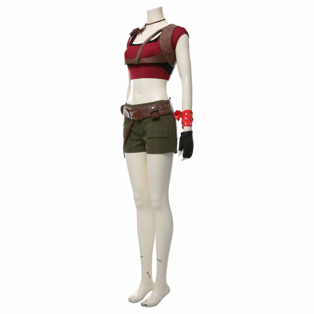 Auscosplay Movie Costume Jumanji Ruby Roundhouse Cosplay Costume Outfit 5 Auscosplay Movie Costume Jumanji Ruby Roundhouse Cosplay Costume Outfit