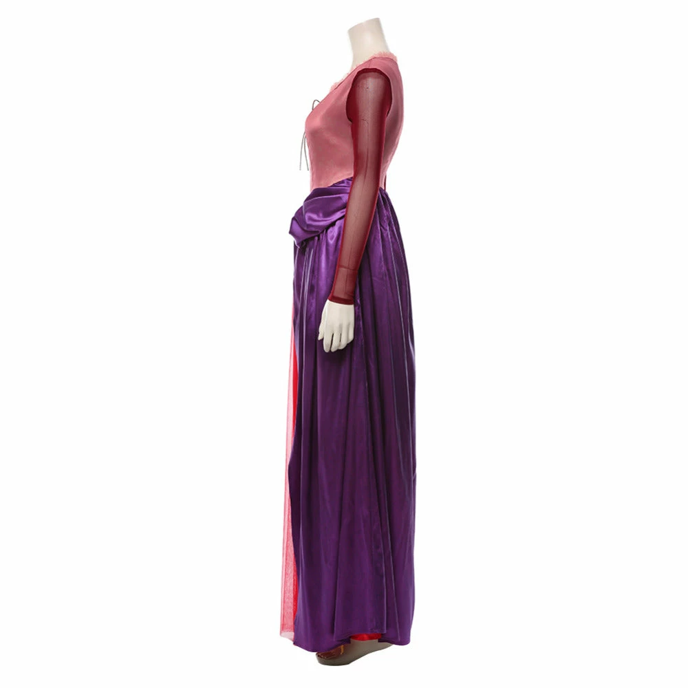 Auscosplay Hocus Pocus Sarah Sanderson Cosplay Costume Dress 6 Auscosplay Hocus Pocus Sarah Sanderson Cosplay Costume Dress