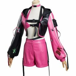 Auscosplay Arcane LoL Jinx Cosplay Costume League Of Legends Outfit League Of Legends (LOL) Cosplay 11 Auscosplay Arcane LoL Jinx Cosplay Costume League Of Legends Outfit League Of Legends (LOL) Cosplay