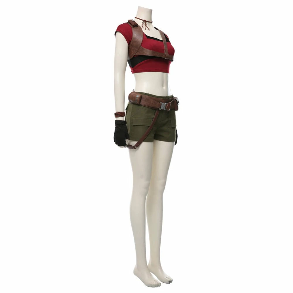 Auscosplay Movie Costume Jumanji Ruby Roundhouse Cosplay Costume Outfit 4 Auscosplay Movie Costume Jumanji Ruby Roundhouse Cosplay Costume Outfit