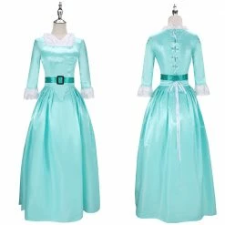 Auscosplay Hamilton Elizabeth Schuyle Dress Cosplay Costume