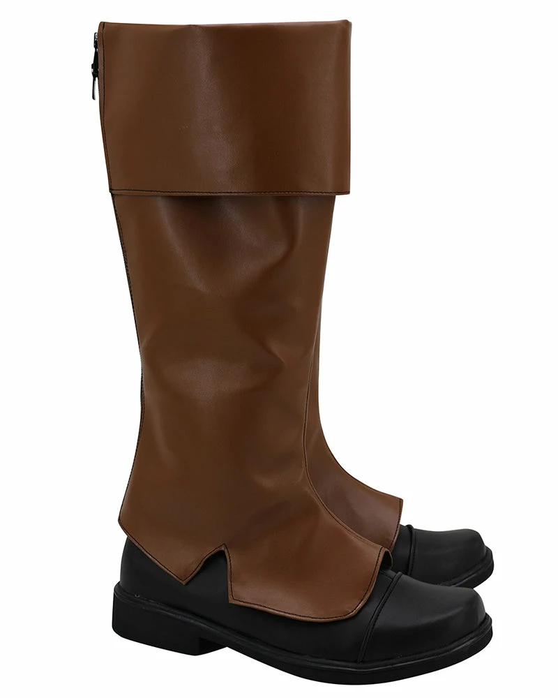 Auscosplay Assassin's Creed Costumes Assassin's Creed Arno Dorian Cosplay Shoes Boots Custom Made 5 Auscosplay Assassin's Creed Costumes Assassin's Creed Arno Dorian Cosplay Shoes Boots Custom Made