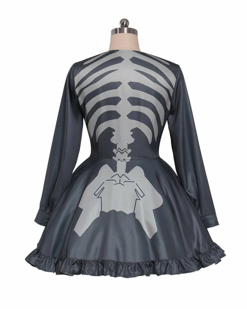 Auscosplay Anime Costume Danganronpa Monaca Towa Cosplay Costume Dress 8 Auscosplay Anime Costume Danganronpa Monaca Towa Cosplay Costume Dress