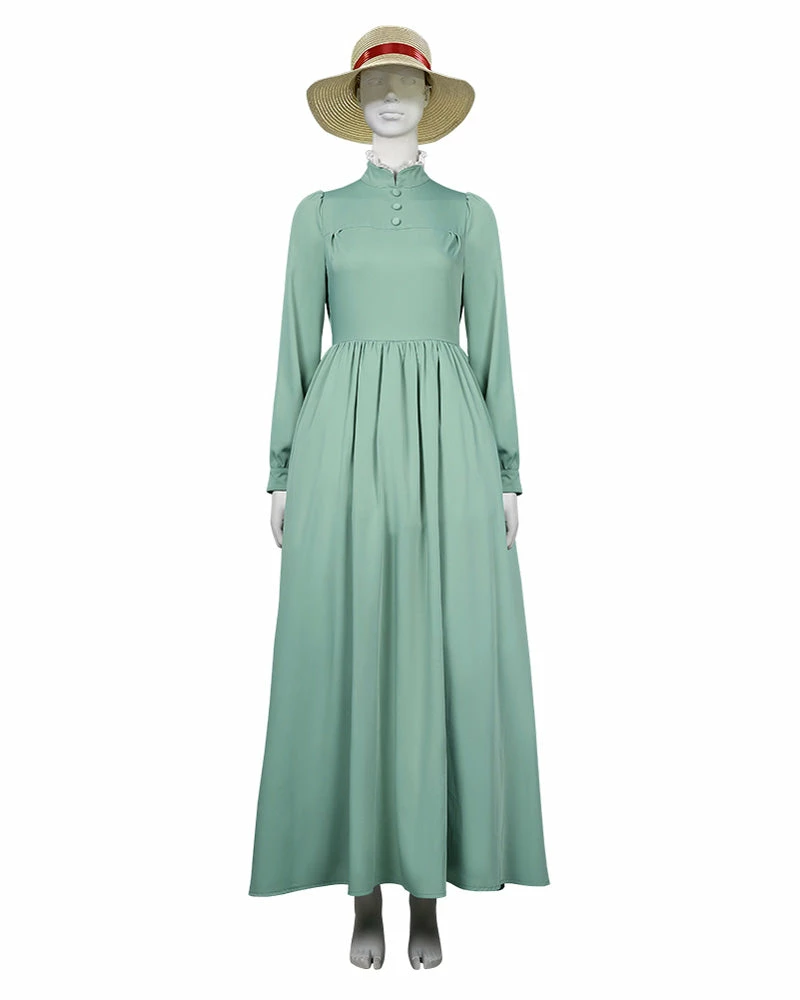 Auscosplay Anime Costume Howl's Moving Castle Sophie Hatter Cosplay Costume Dress 3 Auscosplay Anime Costume Howl's Moving Castle Sophie Hatter Cosplay Costume Dress