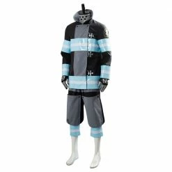 Auscosplay Anime Costume Firefighter Fire Force Shinra Kusakabe Cosplay Costume