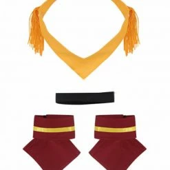 Auscosplay Avatar The Last Airbender Toph Beifong Red Cosplay Costume 8 Auscosplay Avatar The Last Airbender Toph Beifong Red Cosplay Costume