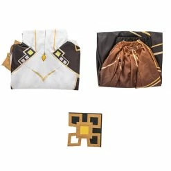 Auscosplay Genshin Impact Morax Cosplay Costume Outfits Suit 9 Auscosplay Genshin Impact Morax Cosplay Costume Outfits Suit