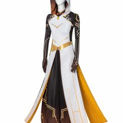 Auscosplay Genshin Impact Morax Cosplay Costume Outfits Suit 10 Auscosplay Genshin Impact Morax Cosplay Costume Outfits Suit