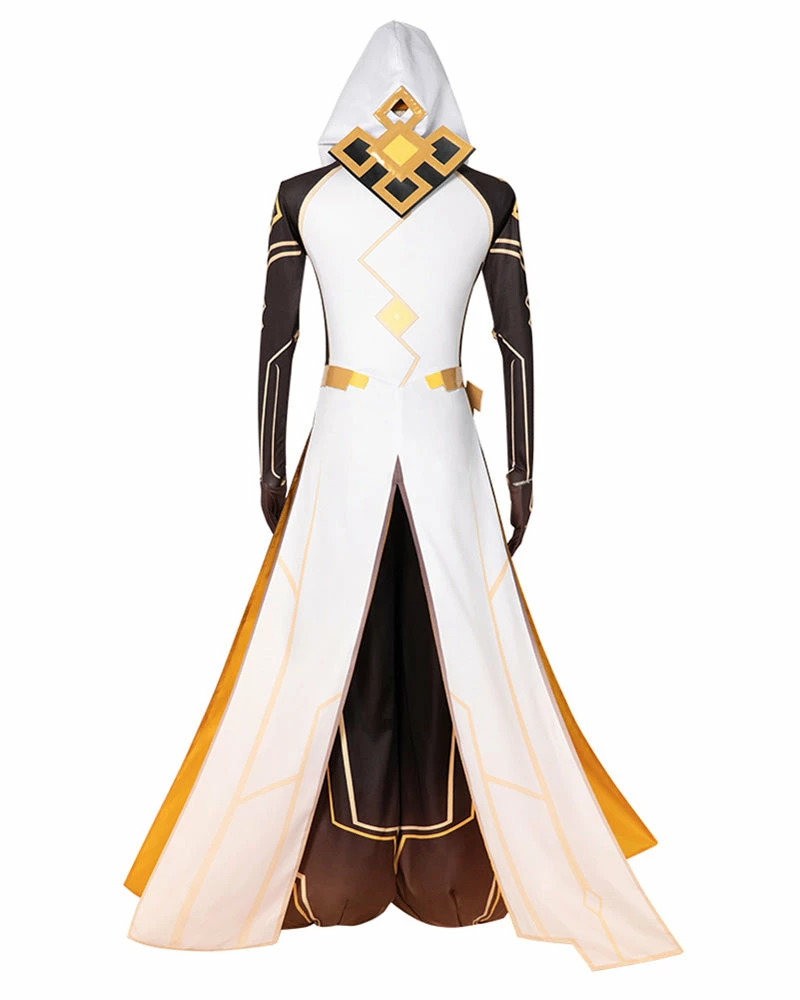 Auscosplay Genshin Impact Morax Cosplay Costume Outfits Suit 4 Auscosplay Genshin Impact Morax Cosplay Costume Outfits Suit