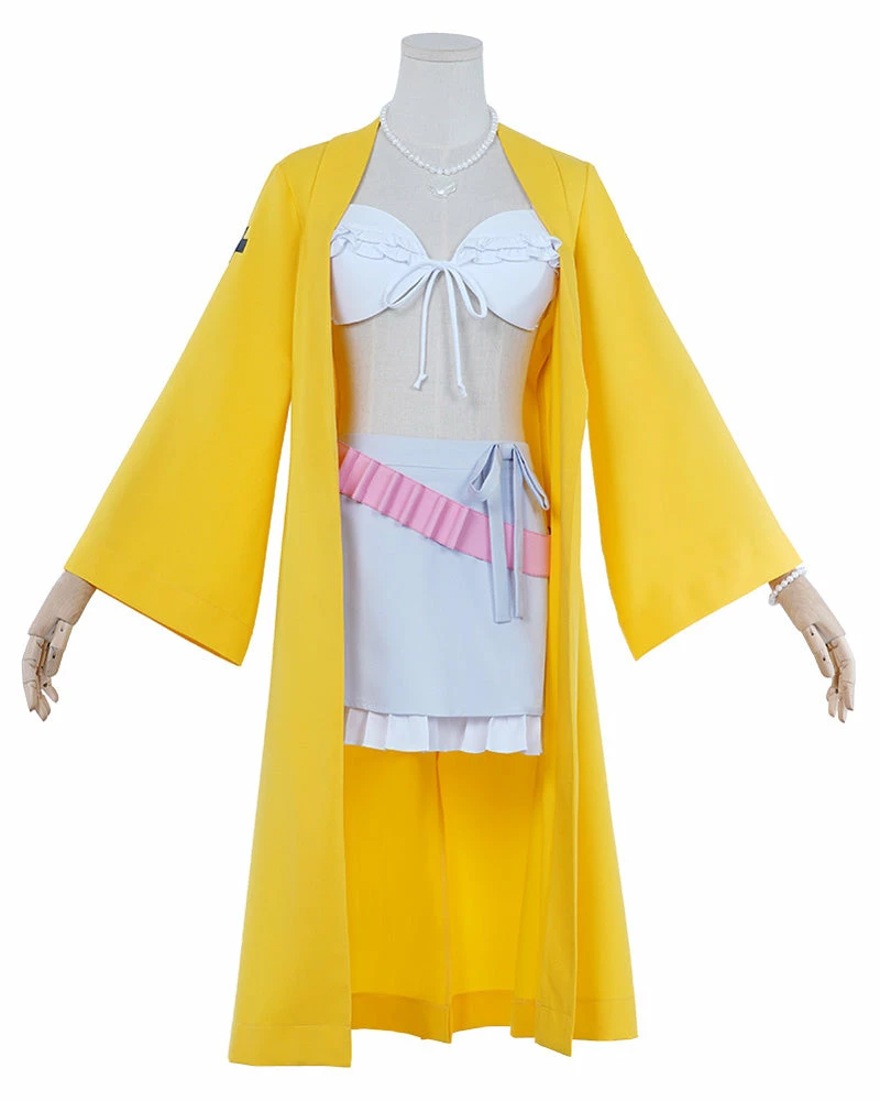 Auscosplay Danganronpa Angie Yonaga Cosplay Costume Bikini Outfit Anime Costume 3 Auscosplay Danganronpa Angie Yonaga Cosplay Costume Bikini Outfit Anime Costume