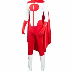 Auscosplay Movie Costume Invincible Omni Man Cosplay Costume Outfit With Cloak