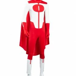 Auscosplay Movie Costume Invincible Omni Man Cosplay Costume Outfit With Cloak