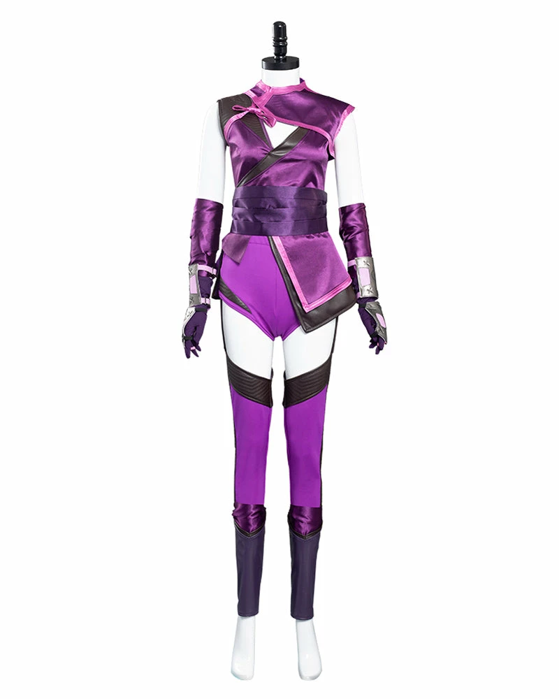 Auscosplay Mortal Kombat Mileena Cosplay Purple Costume Mortal Kombat Costumes 5 Auscosplay Mortal Kombat Mileena Cosplay Purple Costume Mortal Kombat Costumes