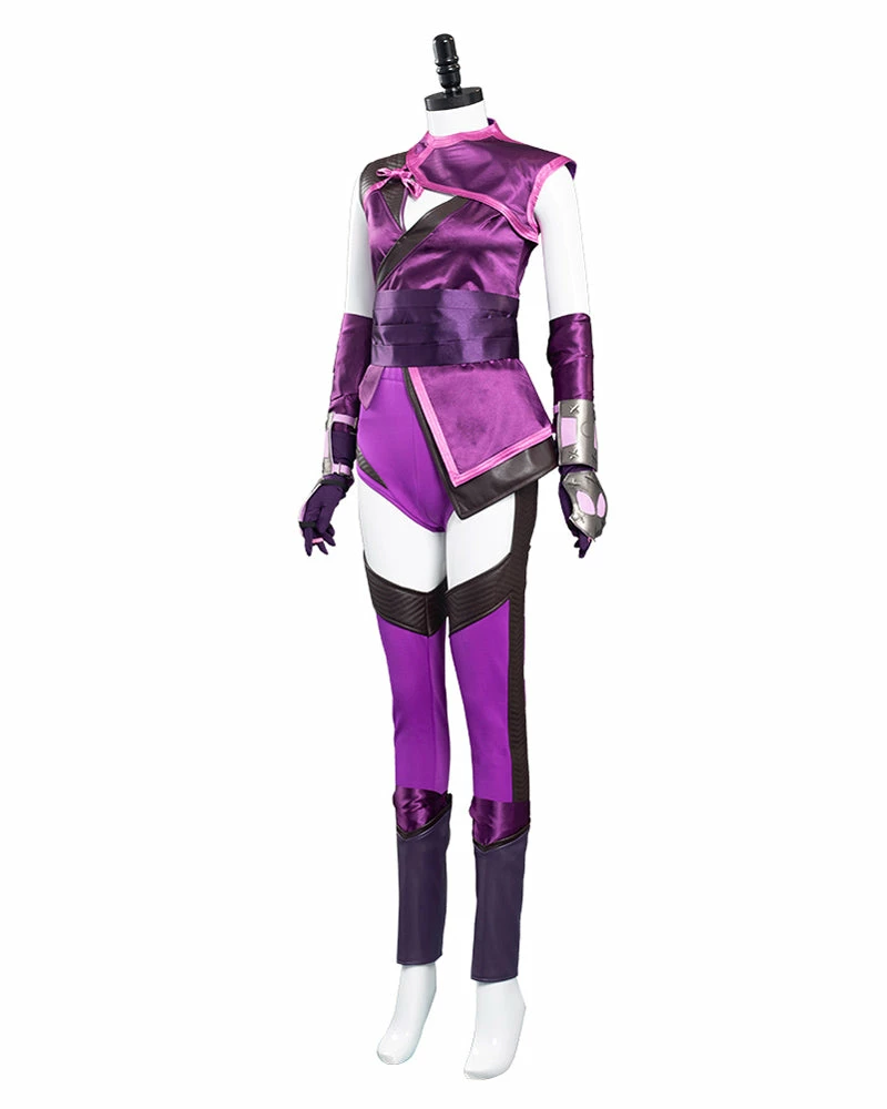 Auscosplay Mortal Kombat Mileena Cosplay Purple Costume Mortal Kombat Costumes 8 Auscosplay Mortal Kombat Mileena Cosplay Purple Costume Mortal Kombat Costumes
