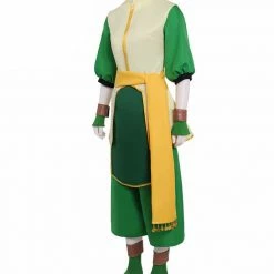Auscosplay The Legend Of Korra Cosplay The Last Airbender New Toph Beifong Cosplay Costume 11 Auscosplay The Legend Of Korra Cosplay The Last Airbender New Toph Beifong Cosplay Costume