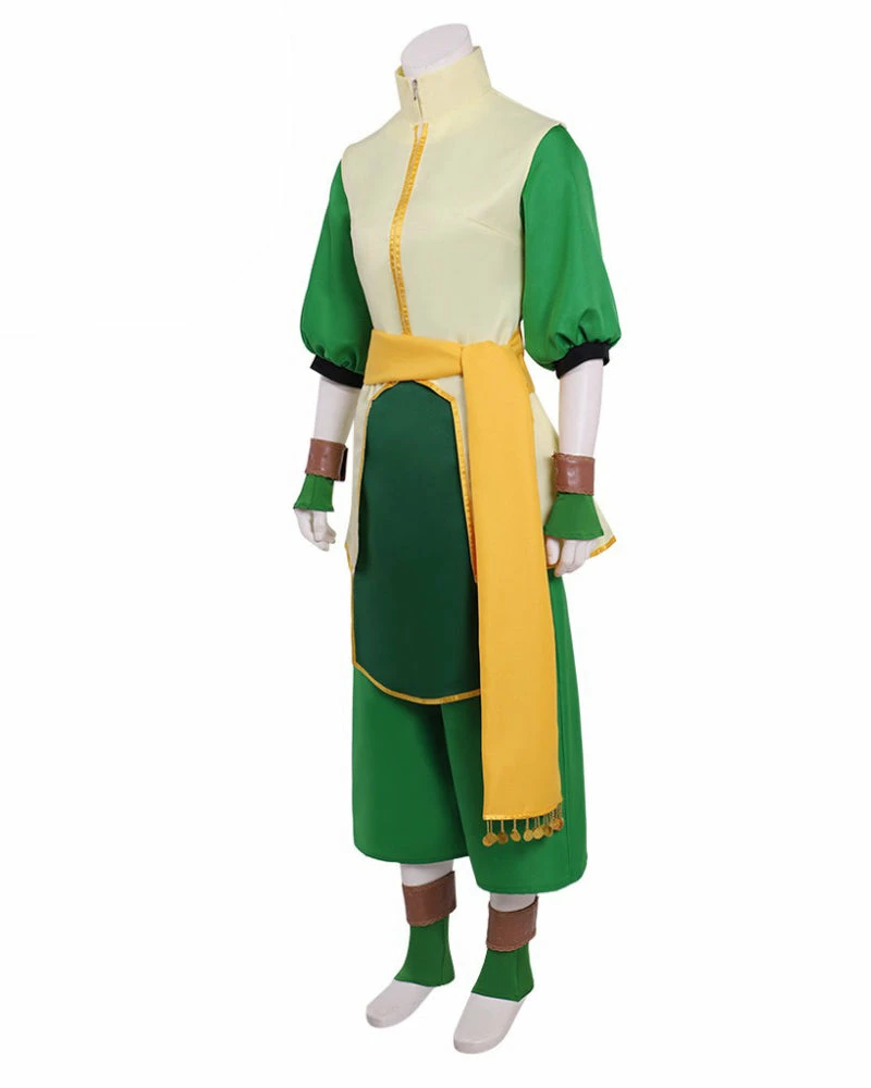 Auscosplay The Legend Of Korra Cosplay The Last Airbender New Toph Beifong Cosplay Costume 7 Auscosplay The Legend Of Korra Cosplay The Last Airbender New Toph Beifong Cosplay Costume