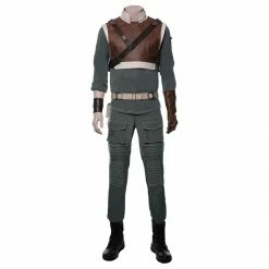Auscosplay Jedi Fallen Order Cal Kestis Cosplay Costume Uniform Suit Movie Costume