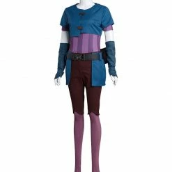 Auscosplay League Of Legends (LOL) Cosplay Arcane LOL Powder Jinx Cosplay Costume Outfit