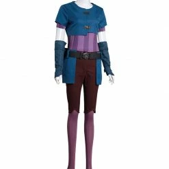 Auscosplay League Of Legends (LOL) Cosplay Arcane LOL Powder Jinx Cosplay Costume Outfit