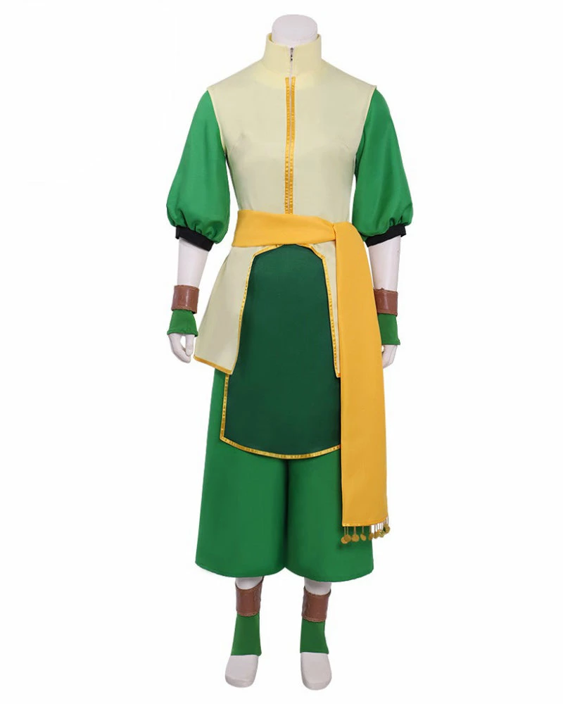 Auscosplay The Legend Of Korra Cosplay The Last Airbender New Toph Beifong Cosplay Costume 3 Auscosplay The Legend Of Korra Cosplay The Last Airbender New Toph Beifong Cosplay Costume