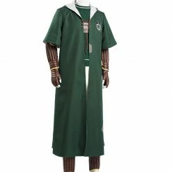 Auscosplay Slytherin Quidditch Cosplay Costume Magic Shool Uniform Outfits Movie Costume