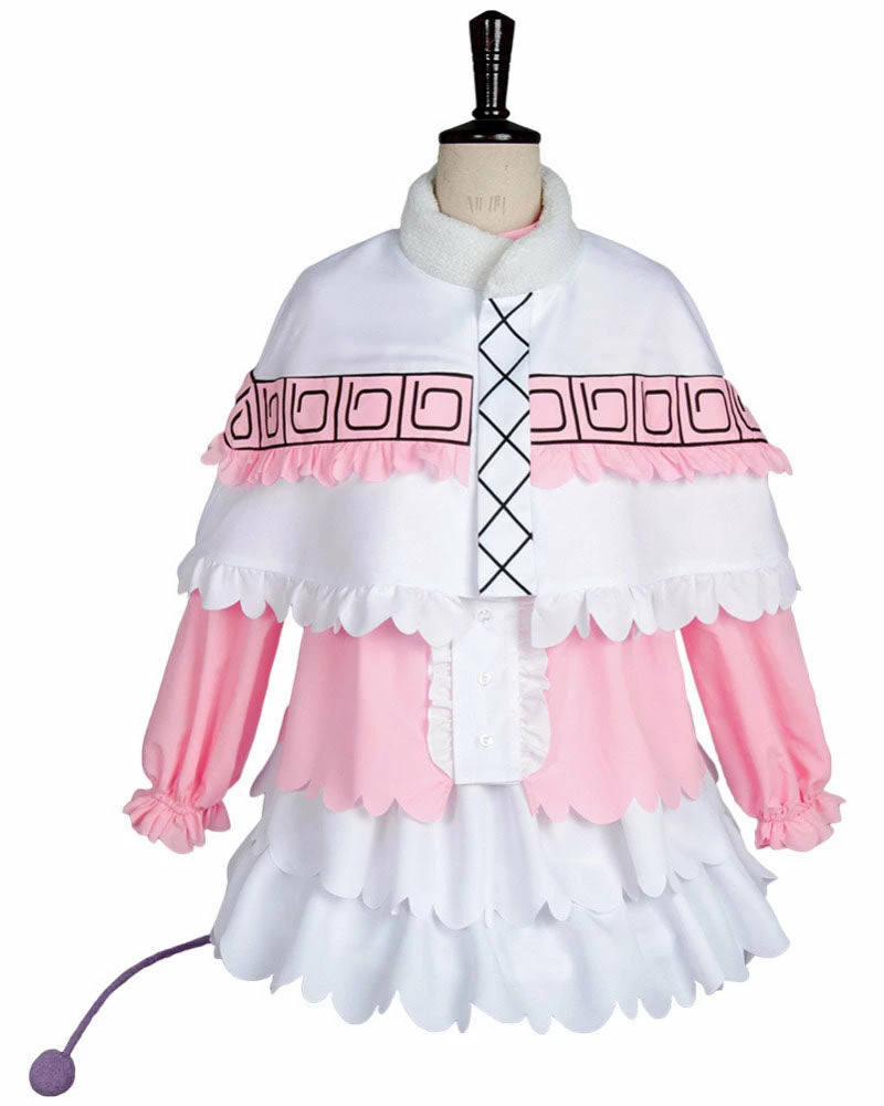 Auscosplay Miss Kobayashi's Dragon Maid Kamui Kanna Cosplay Costume Dragon Ball Costumes 3 Auscosplay Miss Kobayashi's Dragon Maid Kamui Kanna Cosplay Costume Dragon Ball Costumes