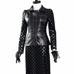 Auscosplay Cruella De Vil Cosplay Costume Outfit 9 Auscosplay Cruella De Vil Cosplay Costume Outfit