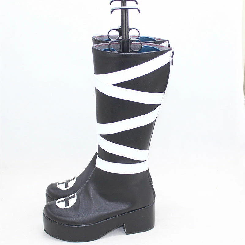 Auscosplay Chrollo Lucilfer Boots Hunterpedia Cosplay Shoes Custom Made 5 Auscosplay Chrollo Lucilfer Boots Hunterpedia Cosplay Shoes Custom Made