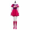 Auscosplay Steven Universe Spinel Gem Cosplay Costume Red Dress 1 Auscosplay Steven Universe Spinel Gem Cosplay Costume Red Dress