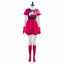 Auscosplay Steven Universe Spinel Gem Cosplay Costume Red Dress