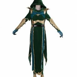 Auscosplay New Mortal Kombat Jade Cosplay Costume Outfit Mortal Kombat Costumes