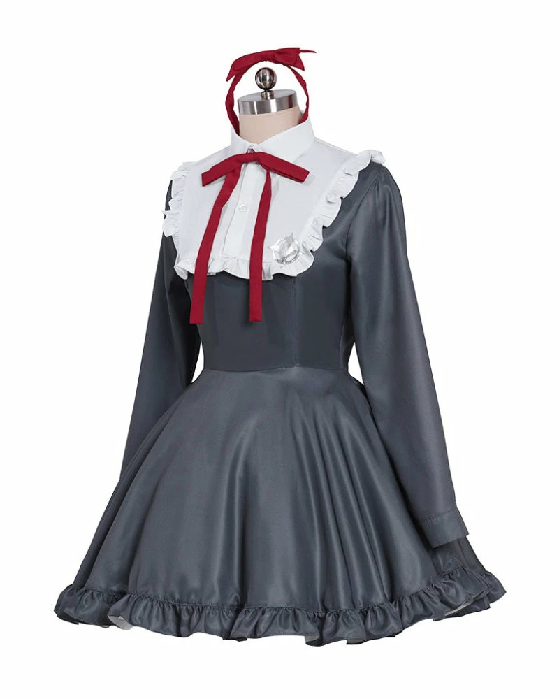 Auscosplay Anime Costume Danganronpa Monaca Towa Cosplay Costume Dress 4 Auscosplay Anime Costume Danganronpa Monaca Towa Cosplay Costume Dress