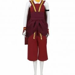 Auscosplay Avatar The Last Airbender Toph Beifong Red Cosplay Costume