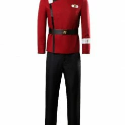 Auscosplay Movie Costume Star Trek II-VI Wrath Of Khan Cosplay Costume Starfleet Uniform
