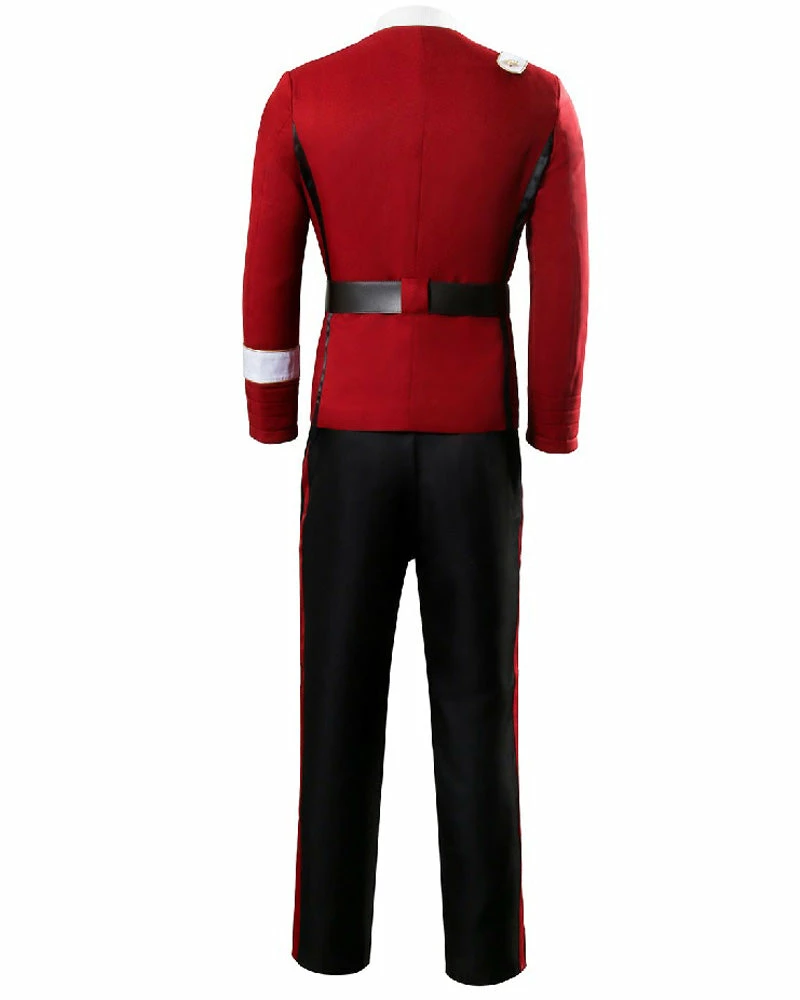 Auscosplay Movie Costume Star Trek II-VI Wrath Of Khan Cosplay Costume Starfleet Uniform 4 Auscosplay Movie Costume Star Trek II-VI Wrath Of Khan Cosplay Costume Starfleet Uniform