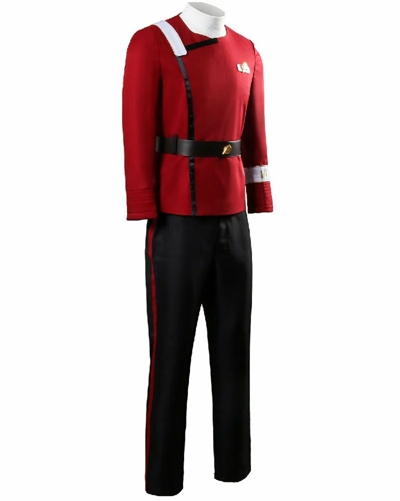 Auscosplay Movie Costume Star Trek II-VI Wrath Of Khan Cosplay Costume Starfleet Uniform 7 Auscosplay Movie Costume Star Trek II-VI Wrath Of Khan Cosplay Costume Starfleet Uniform