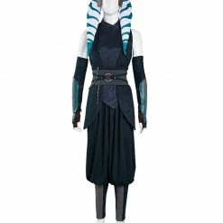 Auscosplay S2 Ahsoka Tano Cosplay Costume Movie Costume