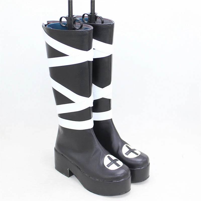 Auscosplay Chrollo Lucilfer Boots Hunterpedia Cosplay Shoes Custom Made 4 Auscosplay Chrollo Lucilfer Boots Hunterpedia Cosplay Shoes Custom Made