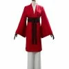 Auscosplay 2020 Mulan Cosplay Costume Womens/Girls Outfit