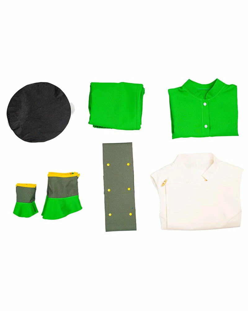 Auscosplay Anime Costume Avatar The Last Airbender Toph Bengfang Cosplay Costume 7 Auscosplay Anime Costume Avatar The Last Airbender Toph Bengfang Cosplay Costume